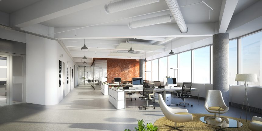 Büroloft Konzept und Visualisierung in Frankfurt am Main