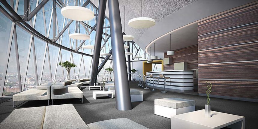 Büroetage Visualisierung in Frankfurt 02